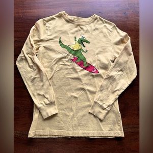 Patagonia Long Sleeved Graphic Tshirt. Boys size Medium.